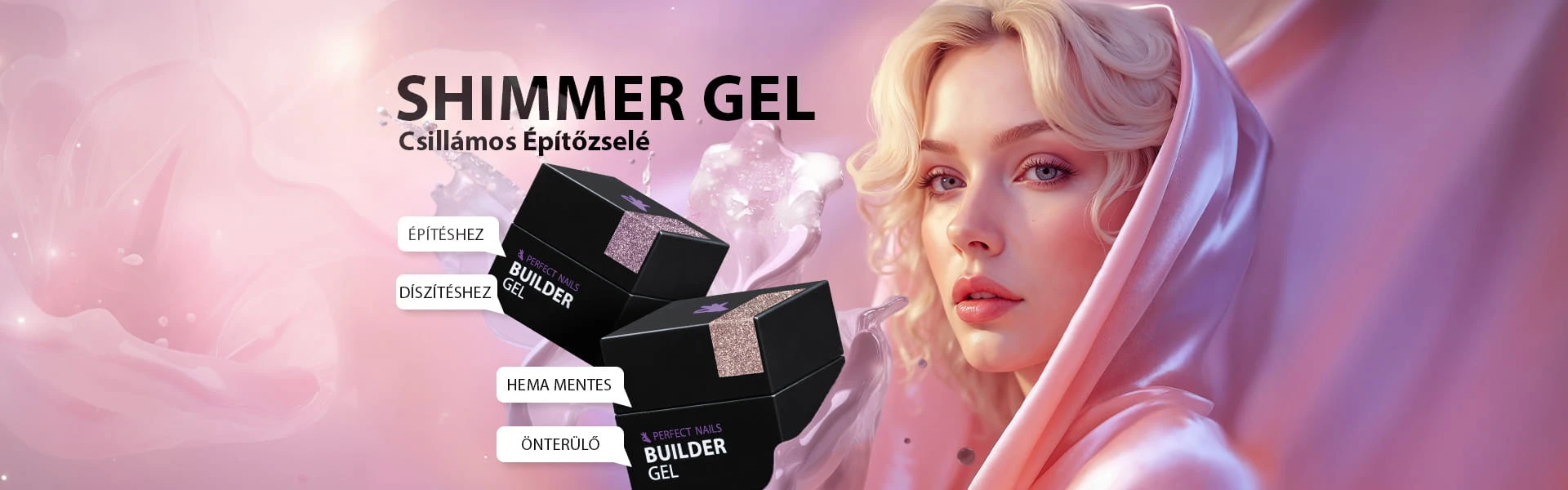 Shimmer gel