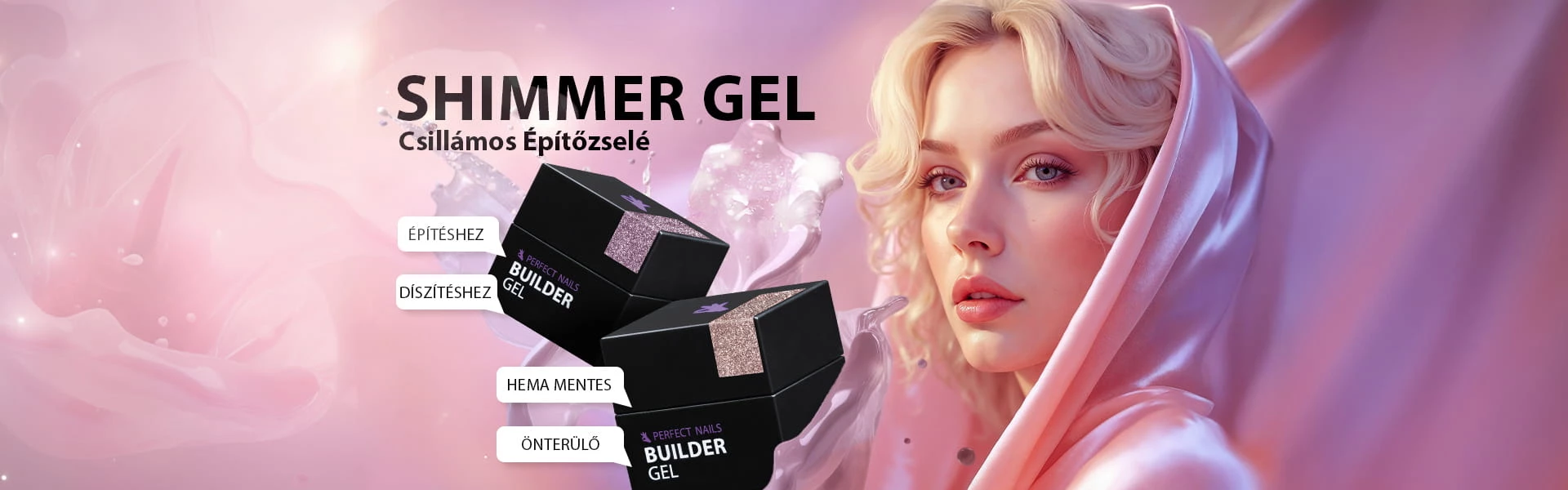 Shimmer gel