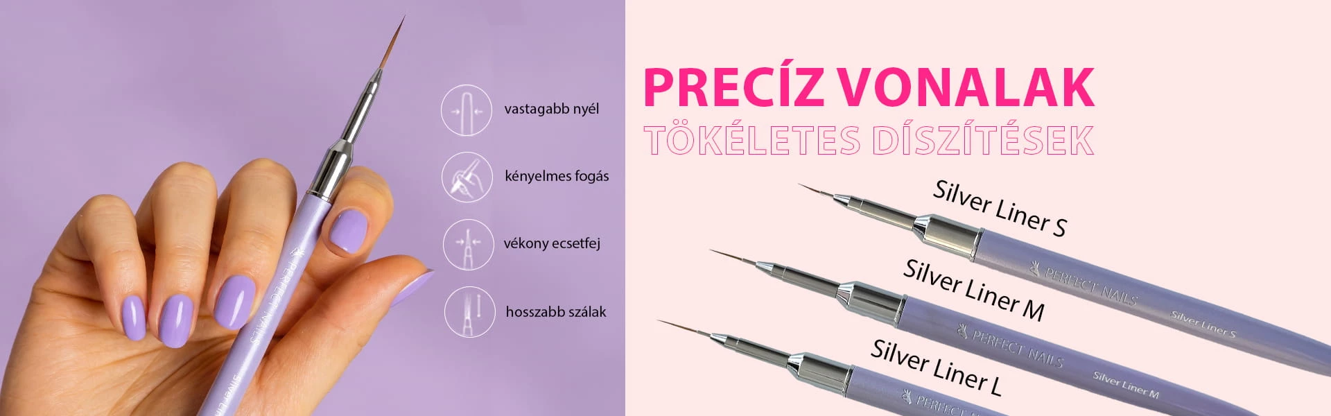 Silver Liner ecsetek