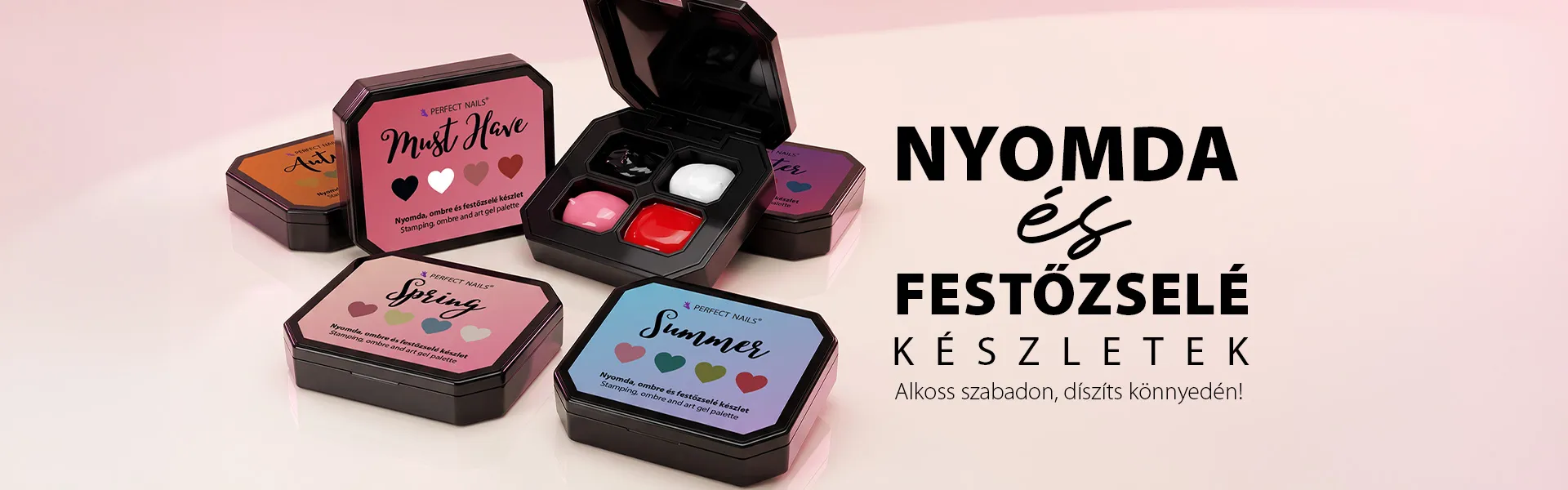 Nyomda- és festőzselé készlet