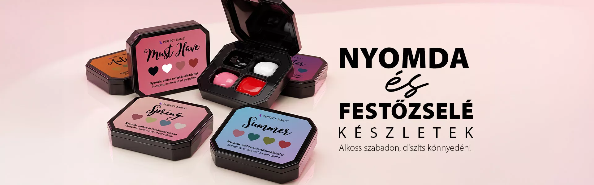 Nyomda- és festőzselé készlet