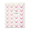 Körömmatrica - Easy French Light Pink