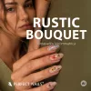 Körömmatrica - Rustic Bouquet 