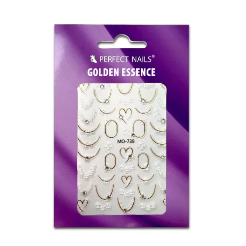 Körömmatrica - Golden Essence 