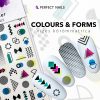 Körömmatrica - Colours & Forms