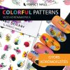 Körömmatrica - Colorful Patterns