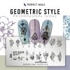 Körömnyomda Lemez - Geometric Style