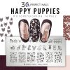 Körömnyomda Lemez - Happy Puppies