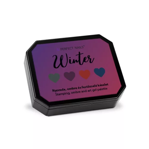 Nyomda és festőzselé készlet - Winter