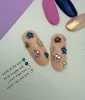 Nailstar strasszkő SS5 - Light Pink AB 100db