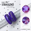 Nailstar strasszkő SS3 - Dark Purple AB 100db