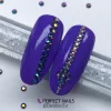 Nailstar strasszkő SS5 - Dark Purple AB 20db