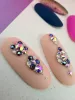 Nailstar strasszkő SS5 - Dark Purple AB 20db