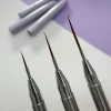 Műköröm Díszítő Ecset - Silver Liner S