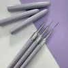 Műköröm Díszítő Ecset - Silver Liner S