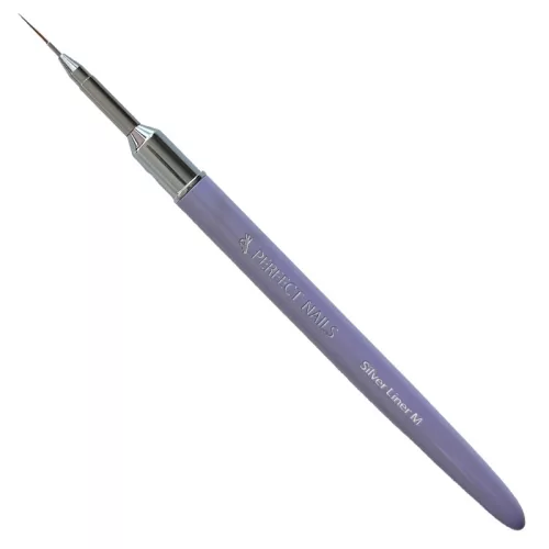 Műköröm Díszítő Ecset - Silver Liner M