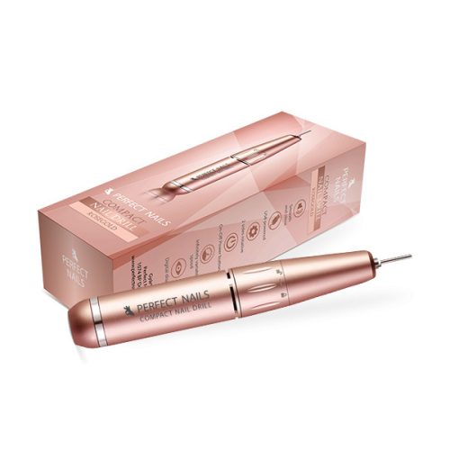 Compact Nail Drill - Hordozható Műköröm Csiszológép - Rosegold