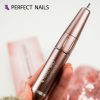 Compact Nail Drill - Hordozható Műköröm Csiszológép - Rosegold