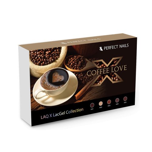 LacGel LAQ X - Coffee Love Gél Lakk Szett