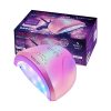 Műkörömépítő Zselé Készlet - Luxury Platinum - Unikornis Pink UV/LED Műkörmös Lámpával