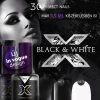 LacGel LaQ X - Black & White Gél Lakk Szett