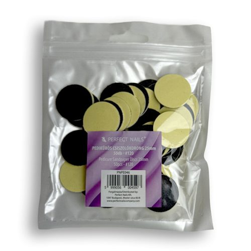 Pedikűrös Csiszolókorong 25mm 50db - #120