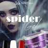 Spider Gel - Műköröm Díszítő Színes Zselé 5g - Gummy Black