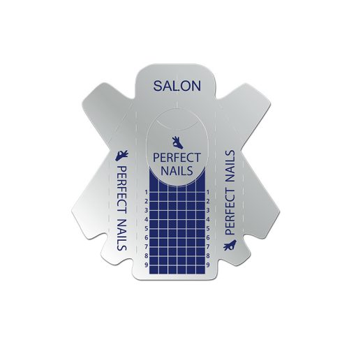 Műköröm Sablon - Salon 50db KÉK