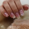 Elastic Milky - Rubber Base Gel - Ecsetes Műkörömépítő Zselé 8ml - Milky Pink