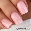 Color Rubber Base Gel - Színezett Alapzselé 4ml - Glitter Peach