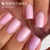 Color Rubber Base Gel - Színezett Alapzselé 4ml - Glitter Rose
