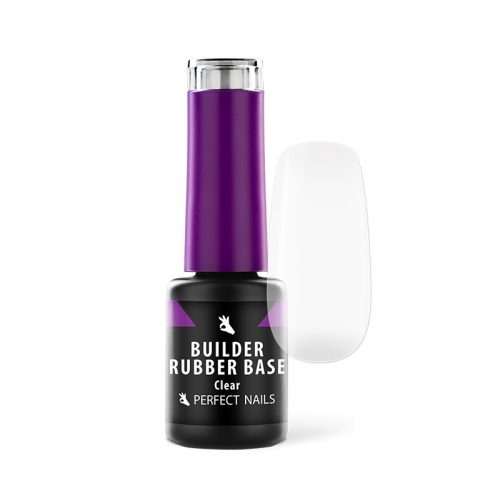 Builder Rubber Base Gel - Átlátszó Alapzselé 4ml - Clear