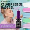 Color Rubber Base Gel - Színezett Alapzselé 8ml - Pastel Violet