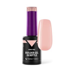  HEMA FREE Builder Gel in Bottle - Színezett üveges építőzselé 8ml - Light Peach