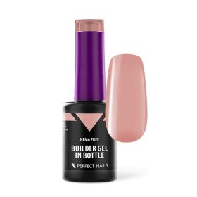   HEMA FREE Builder Gel in Bottle - Színezett üveges építőzselé 8ml - Cover Peach