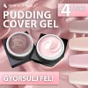 Pudding Cover Gel - Építőzselé - Cover Tan 50g 
