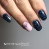 Color Rubber Base Gel - Színezett Alapzselé 8ml - Diamond Blue