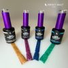 Color Rubber Base Gel - Színezett Alapzselé 8ml - Diamond Gold