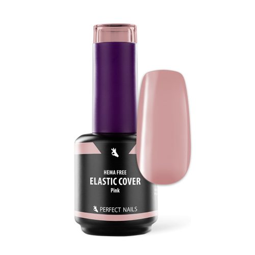 Elastic Cover Base Gel - Hema Free Erősített Gél Lakk Alap - Pink - 15ml
