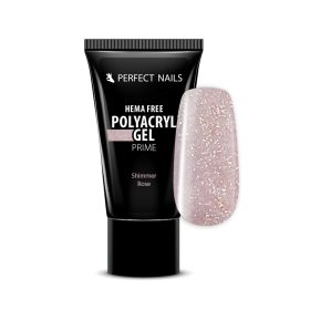   PolyAcryl Gel Prime - Hema Free Tubusos Polygel - Shimmer Rose 30g