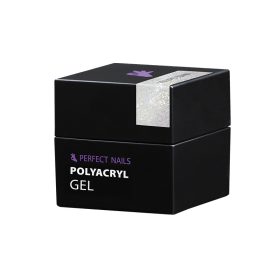 Perfect PolyAcryl Gel - Polygel White Glitter 15g