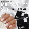 Milky White Soft Builder Gel - Hema Free Építőzselé 50g