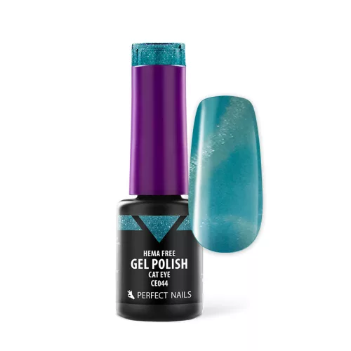 HEMA FREE Cat Eye Gél Lakk - CE044 Turquoise - 4ml