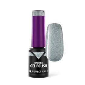 HEMA FREE Gél Lakk  - Flash Silver - 4ml