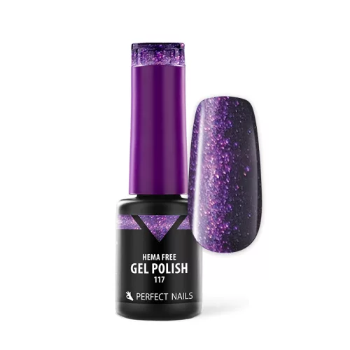HEMA FREE Gél Lakk - 117 Nordic Violet- 4ml