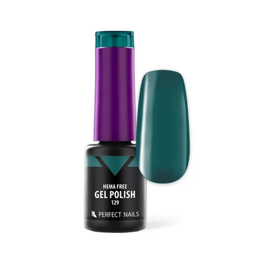 HEMA FREE Gél Lakk - 129 Poison Green - 4ml