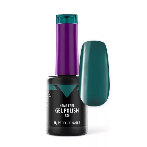 HEMA FREE Gél Lakk - 129 Poison Green - 8ml