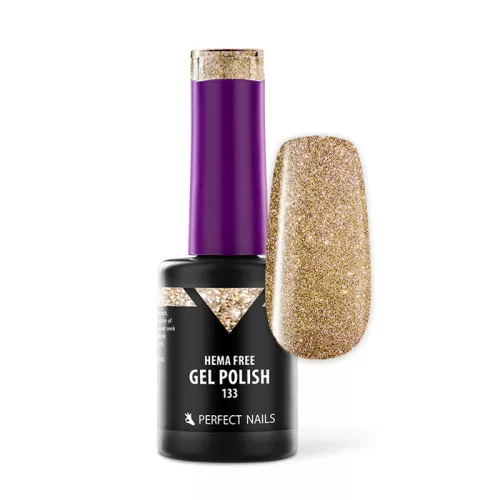 HEMA FREE Gél Lakk - 133 Glam Gold - 8ml