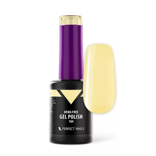 HEMA FREE Gél Lakk - 164 Pastel Yellow - 8ml