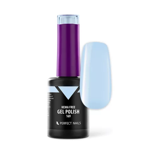 HEMA FREE Gél Lakk - 169 Frosty Blue - 8ml